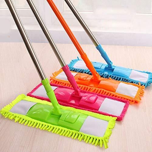 Flat Microfiber Floor Cleaning Mop - Wet and Dry Cleaning