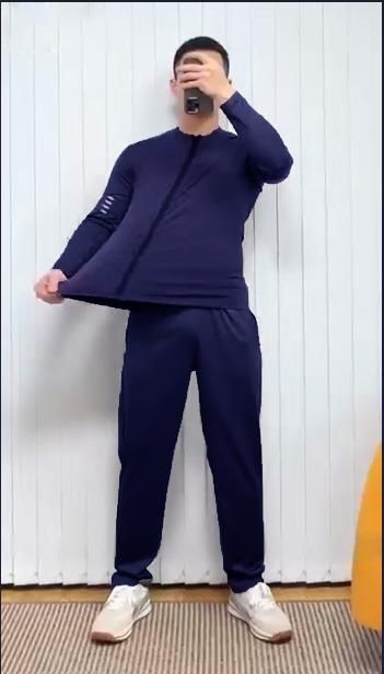 Unisex Work Out Solid Track Suit