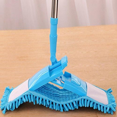 Flat Microfiber Floor Cleaning Mop - Wet and Dry Cleaning